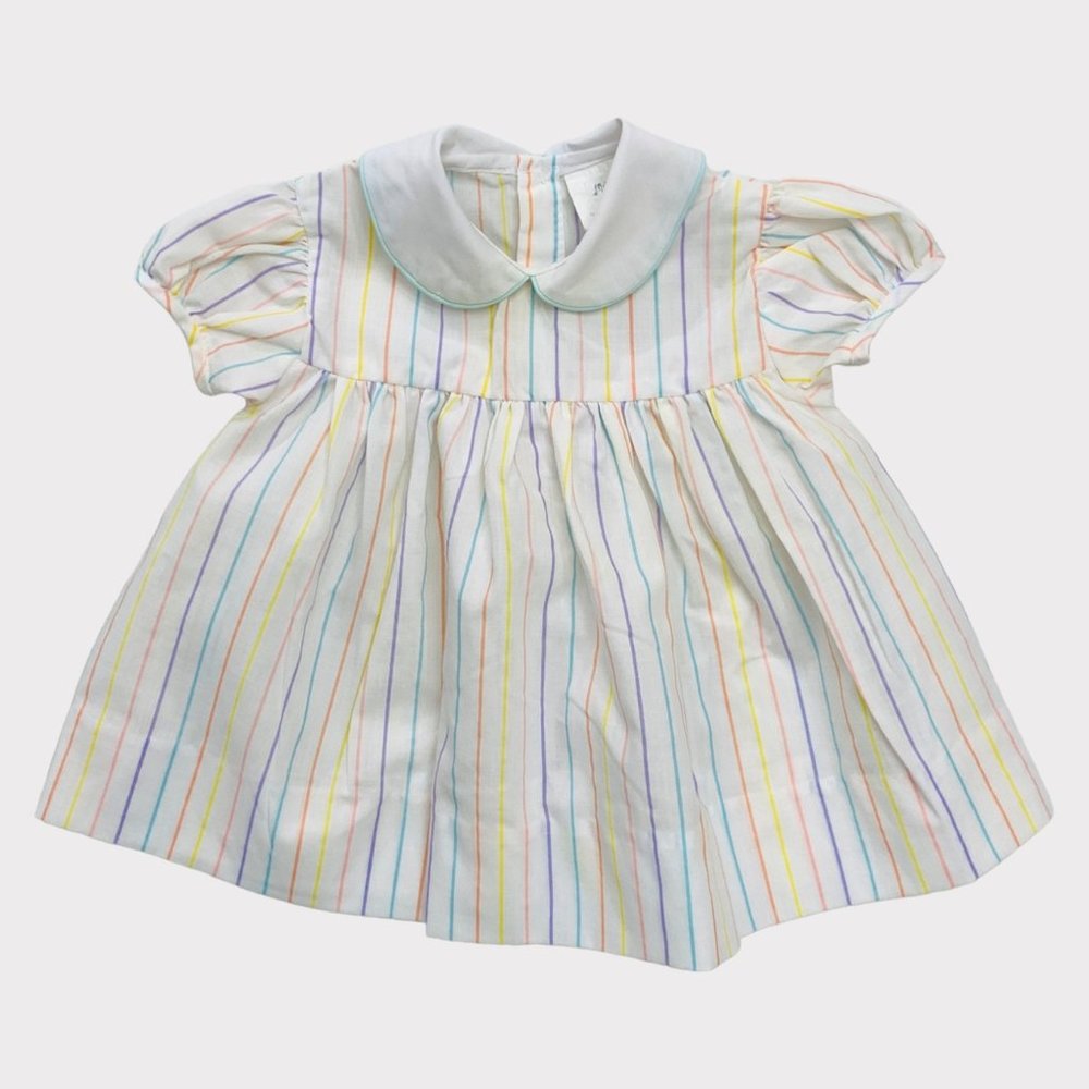 G03-Mayfair, 0-3M, s/s cotton dress, Vintage